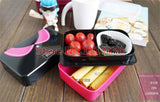 CJ006 Bento Boxes Japanese Style Lunchbox French romantic and lovely Microwave Dinnerware Sets Food Container Large Meal Box