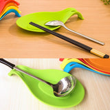 1Pc High Temperature Resistance Silicone Spoon Insulation Mat Placemat Drink Glass Coaster Tray Hot Sal