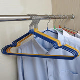 10 Pcs Clothes Hangers Non-Slip Hook For Suit Coat Closet Garment Outdoor Drying Rack Plastic Clothing Hanger