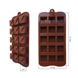 New FDA Grade And LFGB Grade  Silicone, Ladder Shaped Chocolate Mold For The Kitchen Baking Cake Tools