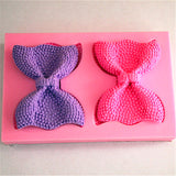 Butterfly Bow 1 pc Cake Mold Silicone Non-Stick Fondant Mold Sugar Craft Mold Chocolate Candy Cake Decoration Baking Tools