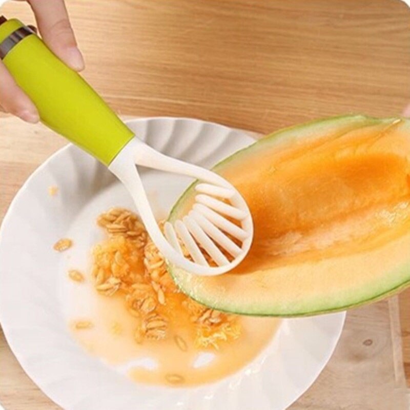 Plastic Fruits Tools Clear Fruit Seeds And Dig Fruit Flesh For Kiwi Cantaloupe Pitaya Mango Plastic Remove Seeds Device Main image