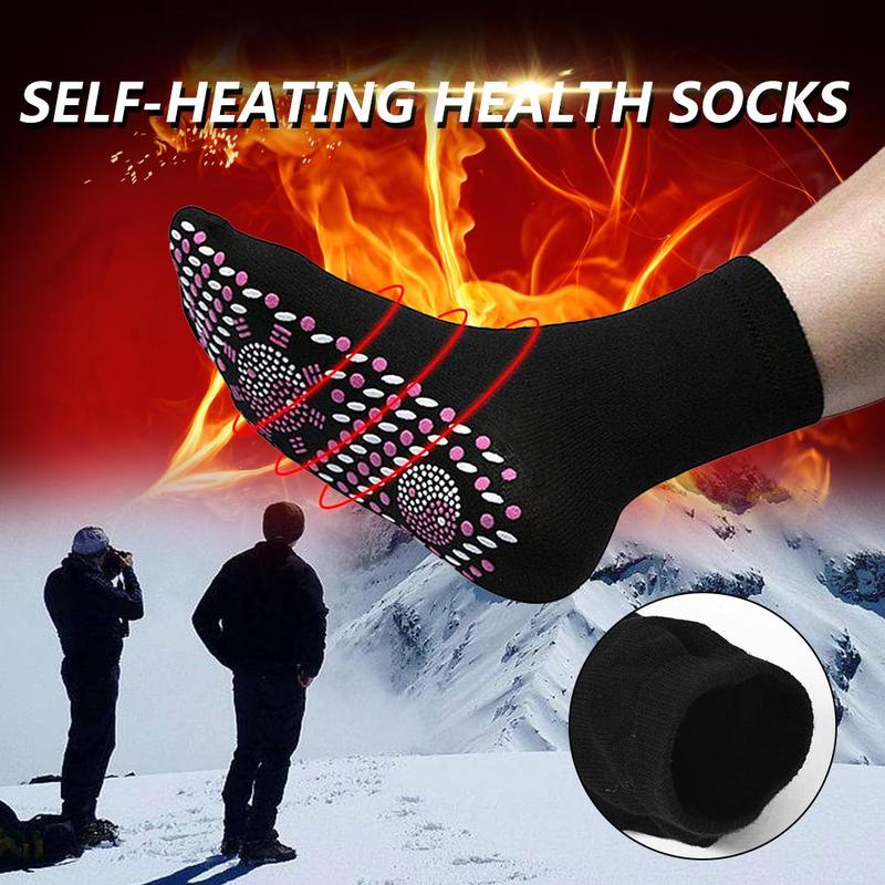 New Self-Heating Health Care Socks Tourmaline Magnetic Therapy Comfortable And Breathable Massager Winter Warm Foot Care Socks Secondary image
