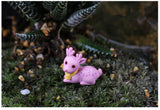 XBJ157 Mini 6pcs Sika deer decoration supplies moss micro landscape deco  Garden deco Creative handicrafts