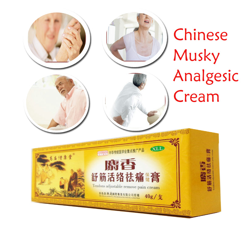 Chinese Medicine Plaster Musky Analgesic Cream 30g Suitable For Rheumatoid Arthritis Joint Pain Relief Ointment Balm Cream Secondary image