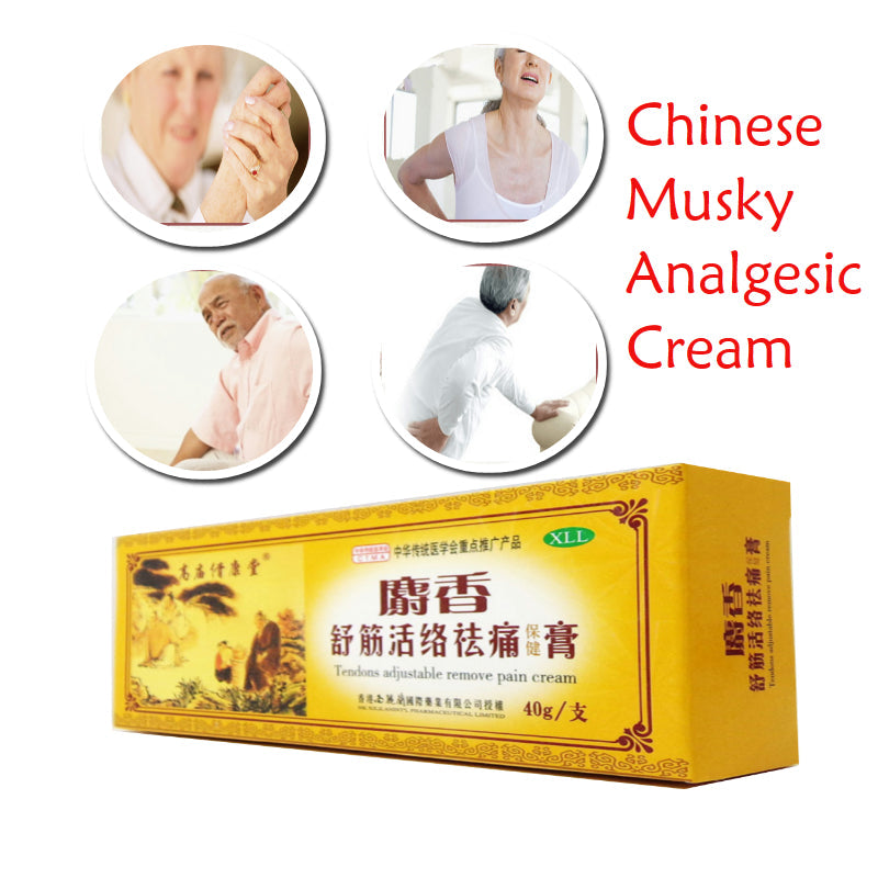 Chinese Medicine Plaster Musky Analgesic Cream 30g Suitable For Rheumatoid Arthritis Joint Pain Relief Ointment Balm Cream