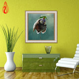 DIY 5D Diamond Embroidery The Little Bird Round Diamond Painting Cross Stitch Kits Diamond Mosaic Home Decoration
