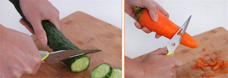 kitchen scissors knife for fish chicken household stainless steel multifunction cutter shears cooking tools