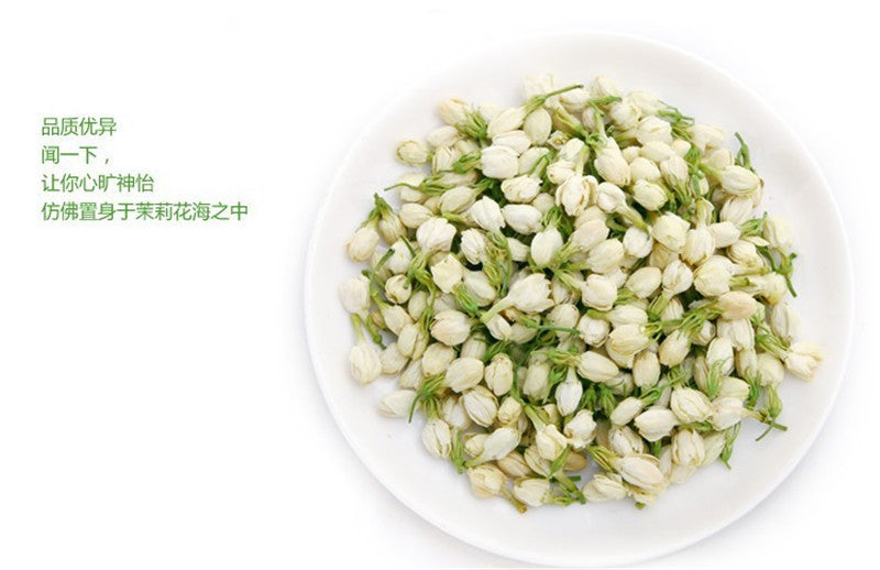 TemuTea 50g Flower Tea Jasmine early spring 100% Natural Organic Blooming Herbal Tea