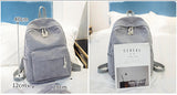 New Women Backpack Fashion School Bag For Teenage Girls Cute Student Backpacks Velour Casual Ladies Schoolbag mochila