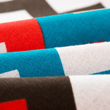 BZ115 Luxury Cushion Cover Pillow Case Home Textiles supplies Lumbar Pillow Lattice stripes decorative throw pillows chair seat