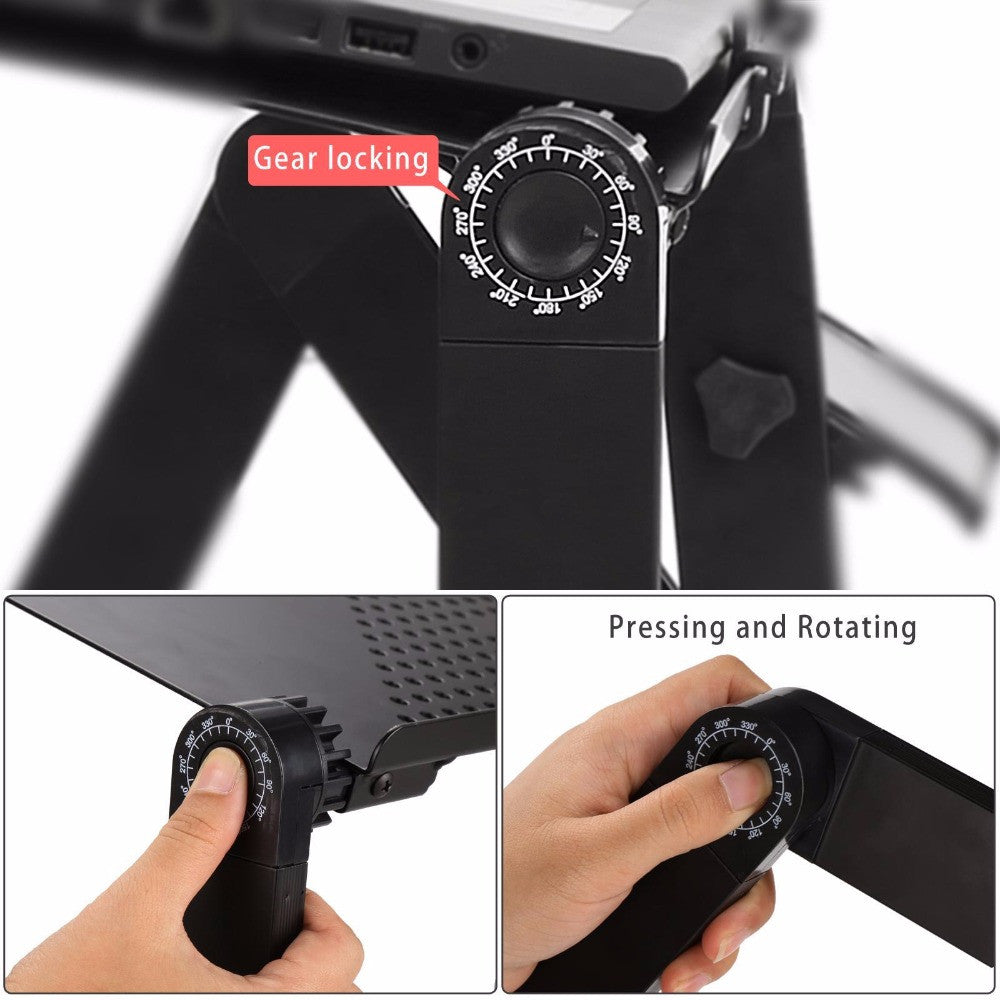 Hot Sale Laptop Desks Portable Adjustable Foldable Computer desk Secondary image