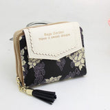 wallets women wallet lady leather purse dollar price wallets high quality purses card holder money female bag LS8736AY