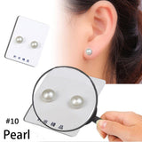 Weight Loss Earrings Healthy Stimulating Acupoints Stud Magnetic Therapy Health Care Slimming Tool 1 Pair