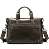 Messenger Bag men's genuine leather men shoulder bag Casual Male briefcases laptop Crossbody bags for men handbags