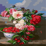 HELLOYOUNG Digital Painting picture drawing Painting Colorful bloom  by numbers oil paintings chinese scroll paintings