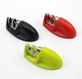 brand Two Stages (Diamond & Ceramic) Knife Sharpener, Sharpening Stone Household Knife Sharpener Kitchen Tools