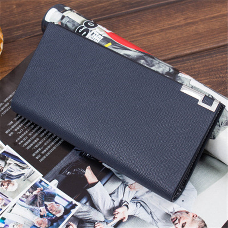New Korean tide high-end tide High quality PU leather clutch male leather Wholesale coin purse wallet for men