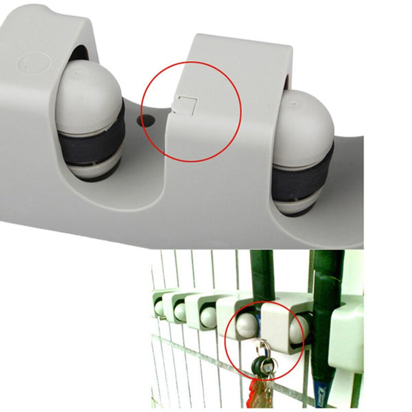 Kitchen Organizer 5 Position Wall Mounted Shelf Storage Holder for Mop Brush Broom Mops Hanger ABS Home Organizer