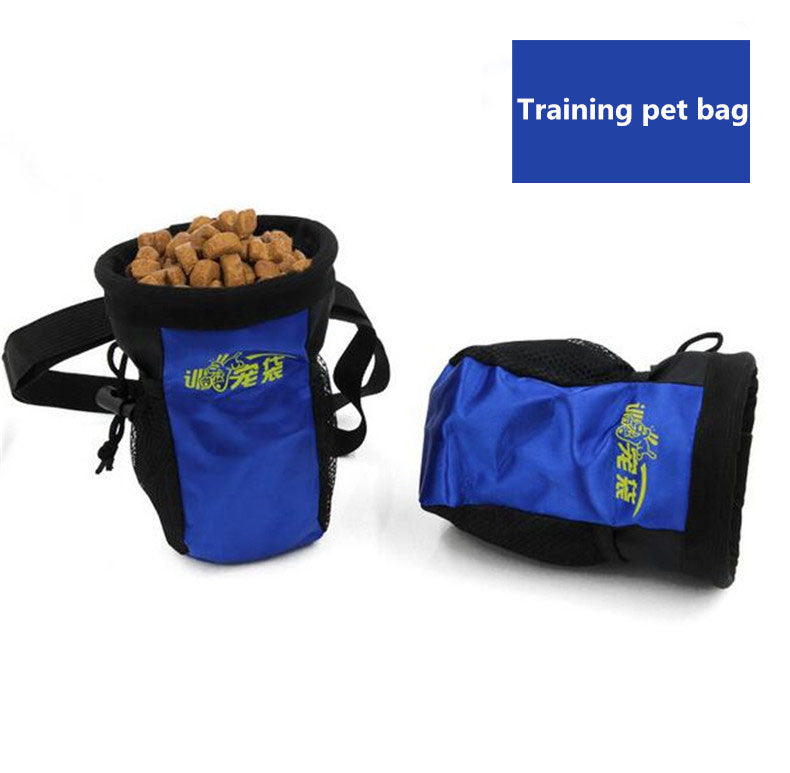 CW020 Portable Detachable Dog Training Bags Doggie Pet Feed Pocket Pouch Puppy Snack Reward Waist Bag 12*18cm Drop Shipping