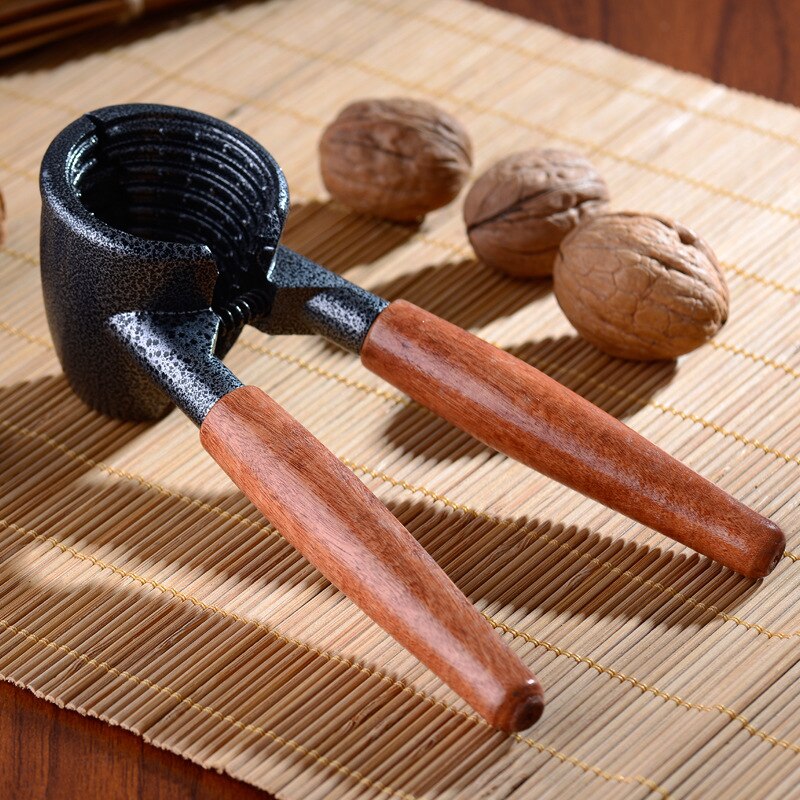High Quality Tool Quick Nut cracker Nuts Sheller Cracker Opener Plier Kitchen Accessories Sheller Walnut Pliers Metal Secondary image