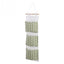 3 Pockets Cotton Linen Wall Hanging Storage Bags Door Pouch Bedroom Home Storage Pocket Home Decor Hanging Bag