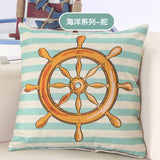 BZ053 Luxury Cushion Cover Pillow Case Home Textiles supplies Lumbar Pillow Marine life decorative throw pillows chair seat