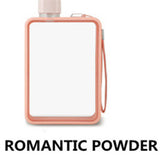 HELLOYOUNG A5 Notebook Paper Tritan Plastic Material Water Bottle Handy Portable Flat Kettle Sport Drinking Water Bottle 380ml