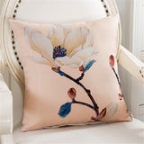 BZ126 Luxury Cushion Cover Pillow Case Home Textiles supplies American Country Flowers Birds decorative throw pillows chair seat