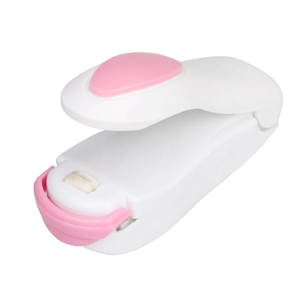 Portable Bag Clips Handheld Mini Electric Heat Sealing Machine Impulse Sealer Seal Packing Plastic Bag Clip work with battery