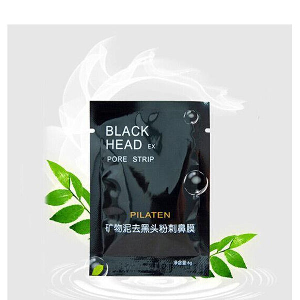 Black Face Patch Nose Strips Remove Blackheads Pores Black Head Remover Acne Peel Mask Black Dots Cleaning Medical Plaster 1bag