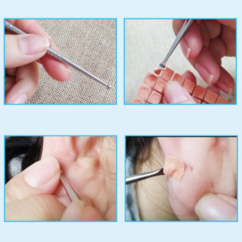 Acupuncture Point Probe Stainless Steel Auricular Point Pen Beauty Ear Reflex Zone Massage Needle Detection Health Care 11/13cm Secondary image