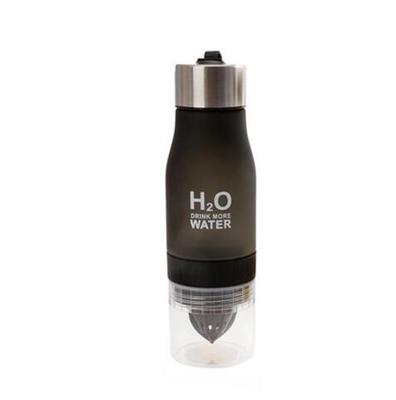 New Xmas Gift 650ml Water Bottle plastic Fruit infusion bottle Infuser Drink Outdoor Sports Juice lemon Portable Kettle