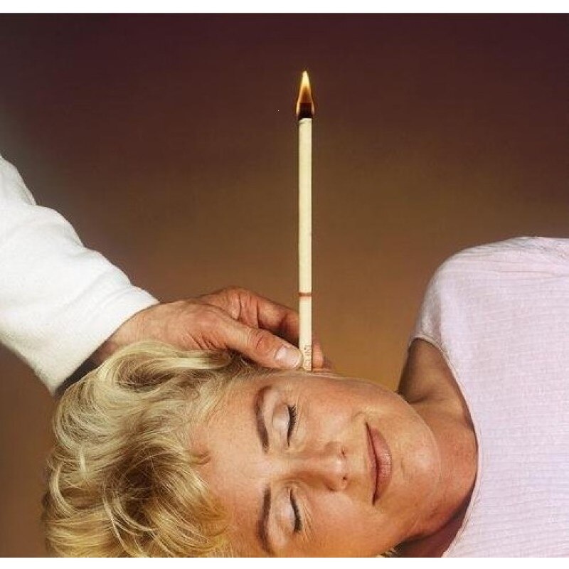 10pcs Beewax Ear Candles Quick Therapy Straight Style Ear Care Natural Coning Thermo-Auricular Health Treatment Bee Wax Clean Main image