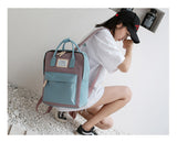 Japan Fashion Women Backpack Waterproof Canvas Travel Backpack Female Teenagers Girls School Bagpack Female Bookbag Mochila