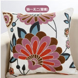 BZ137 Luxury Cushion Cover Pillow Case Home Textiles supplies Lumbar Pillow Embroidery Cushion chair seat