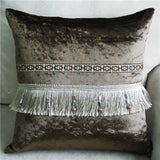 BZ158 Luxury Cushion Cover Pillow Case Home Textiles supplies Simple Aegean Pillowcase Lumbar Pillow Neck pillows chair seat