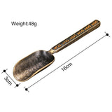 Chinese Tea spoons Copper Tea Scoop Spoon Tea Leaves Chooser Holder High Quality Chinese Kongfu Tea Accessories Tools