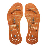 New Arrival Magnetic Therapy Magnet Health Care Foot Massage Insoles Men/ Women Shoe Comfort Pads Wear-resisting 1Pair