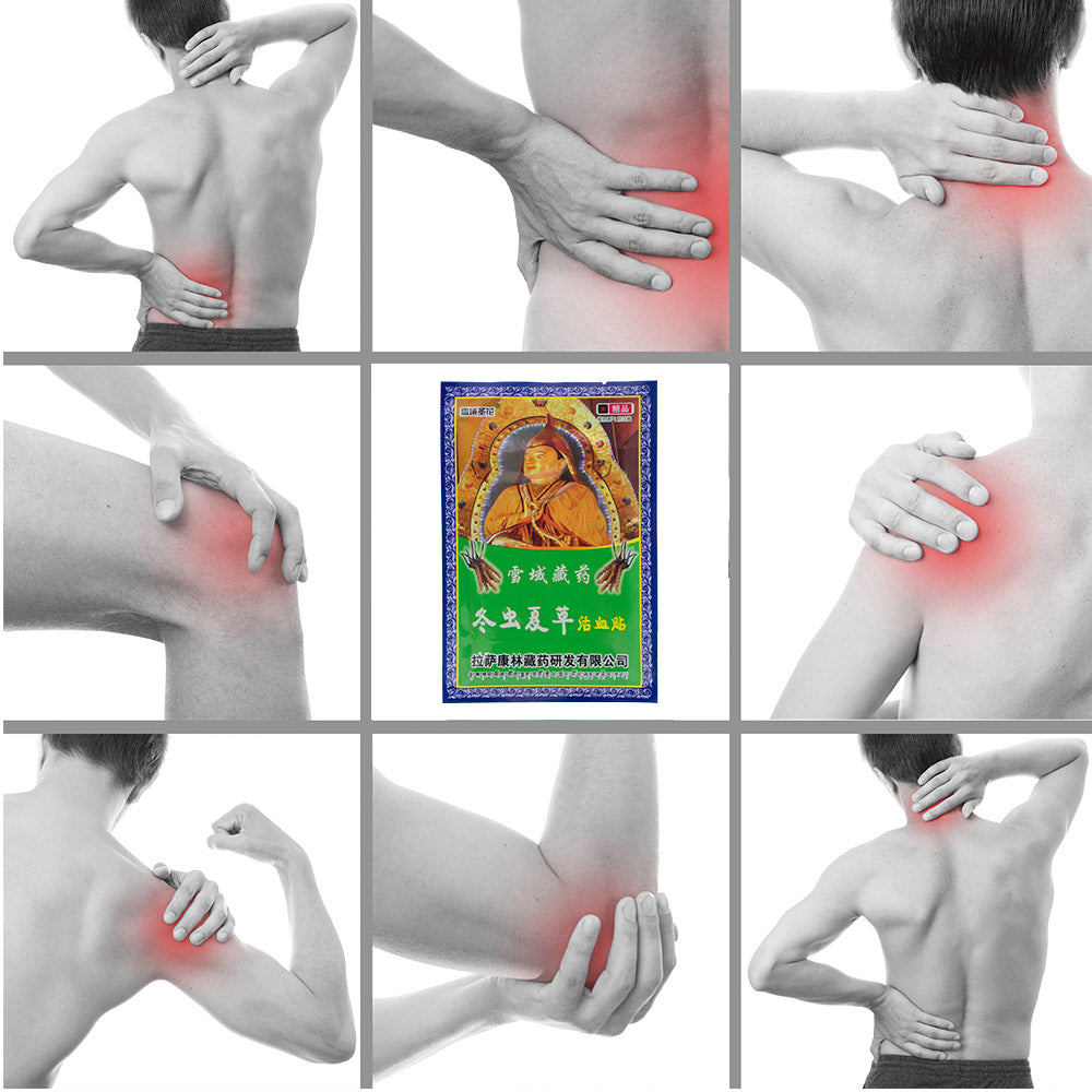 8Pcs/Bag Strain & Sprain Neck Back Muscle Shoulder Knee Pain Plaster Joint Pain Pacth Health Care Body Massage Secondary image