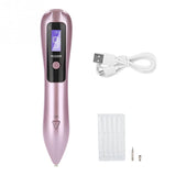 9 level LCD Face Skin Dark Spot Remover Mole Tattoo Removal Laser Plasma Pen Machine Facial Freckle Tag Wart Removal Beauty Care