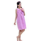 HELLOYOUNG Microfiber Women Sexy Bath Towel Wearable Beach Towel Soft Beach Wrap Skirt Super Absorbent Bath Gown