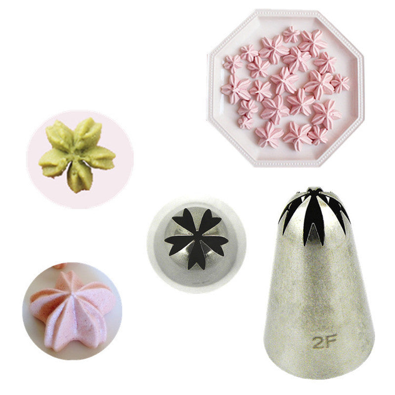 Flower Cake Mold 1 pc Stainless Steel Cake Decoration Nozzle Flower Decorator Cupcake Sugar Crafting Icing Piping Nozzles