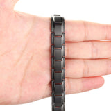New Hot Men Magnetic Therapy Bracelet Classic Titanium Steel Anti-snoring Health Care Anti Snore Wrist Watch Sleep Snoring