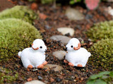 XBJ046 Landscape Mini 2pcs Cute Resin Crafts Decorations Simulation goat gardening decorative Christmas Garden Decor