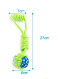 Dog Toy Dog Chews Cotton Rope Knot Ball Grinding Teeth odontoprisis Pet Toys Large small Dogs 7 Style options