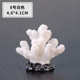 2pcs/lot simulation resin coral aquarium fish tank fish turtle small ornaments mini gift decoration starfish DIY ornaments