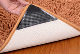 Rug Carpet 4 pcs/set Mat Grippers Non Slip Anti-skid Reusable Washable Grip For Home Bath Living Room carpet Accessory