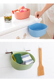 Kitchen Cabinet Door Hanging Large Trash Can Multifunctional Household Waste Bin Desktop Storage Barrel Trash Can Storage Holder