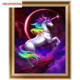 DIY 5D Partial Diamond Embroidery Dream Beast Diamond Painting Cross Stitch Kits Diamond Mosaic Home Decoration